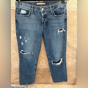 Joes’s Jeans ‘the scout’ mid rise slim boyfriend size 30 distressed jean